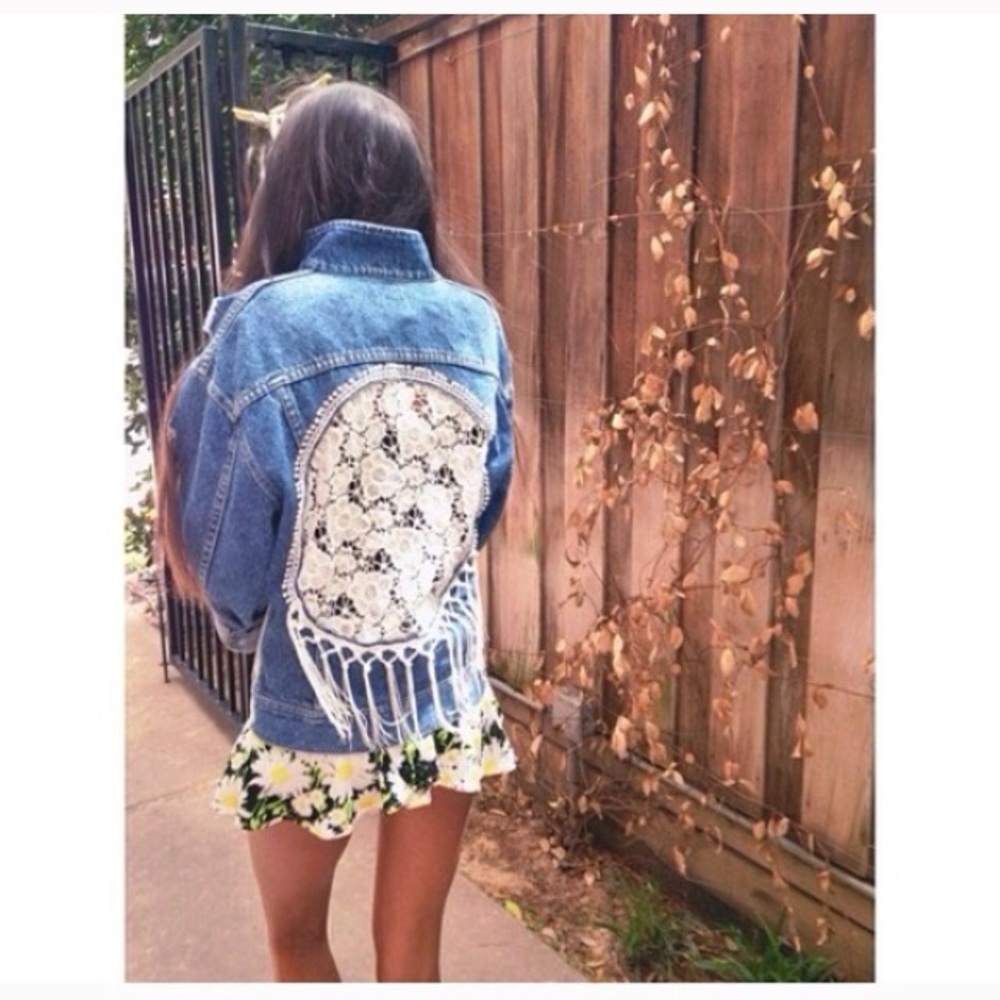 LF Dreamcatcher denim jacket NWT Jean jacket
